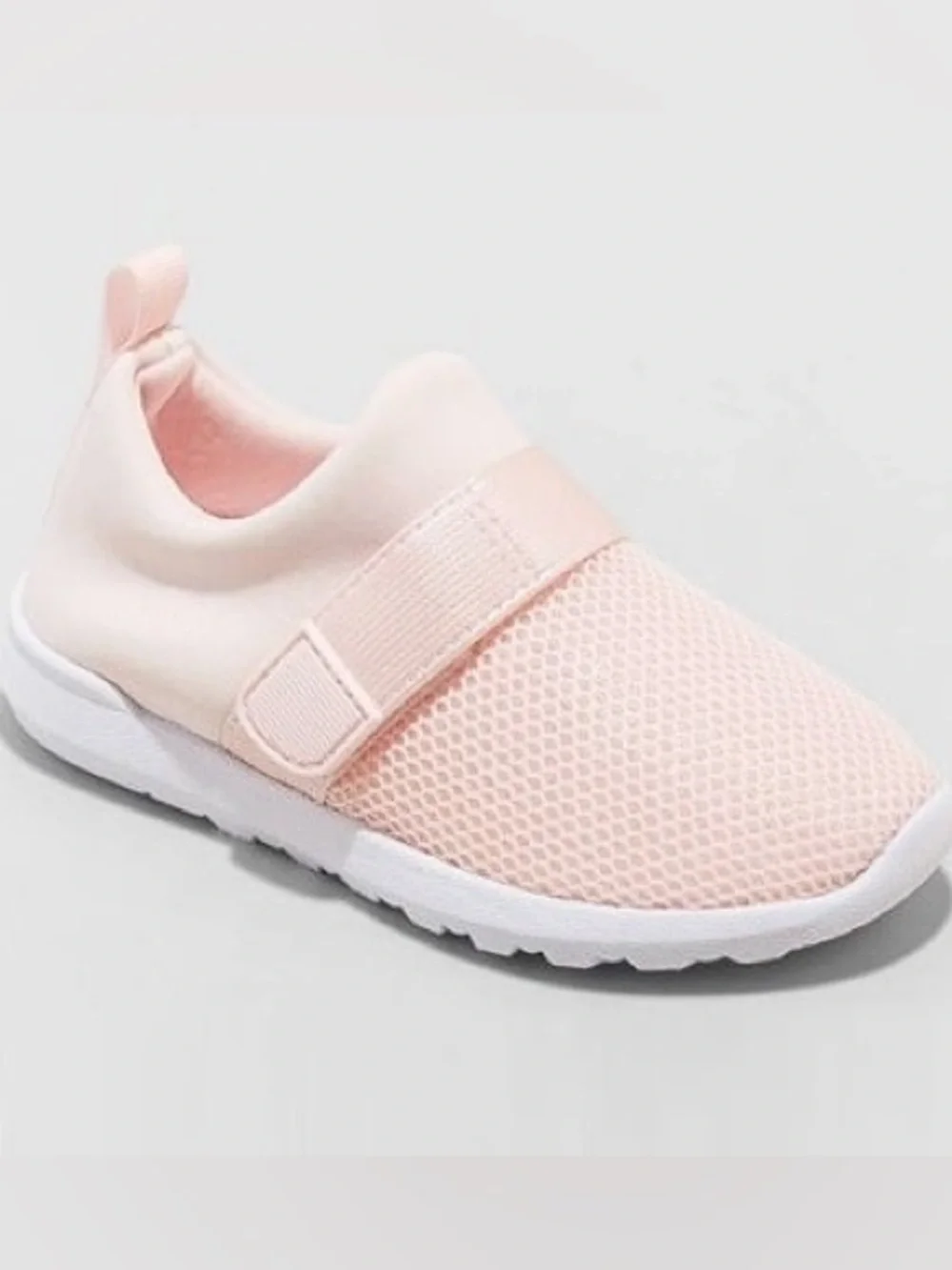 Cat & Jack Girls Pink Slip On Sneakers Size 8 Mesh Austen Slip-on water Shoes - Picture 1 of 13